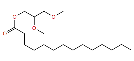 2,3-Dimethoxypropyl tetradecanoate